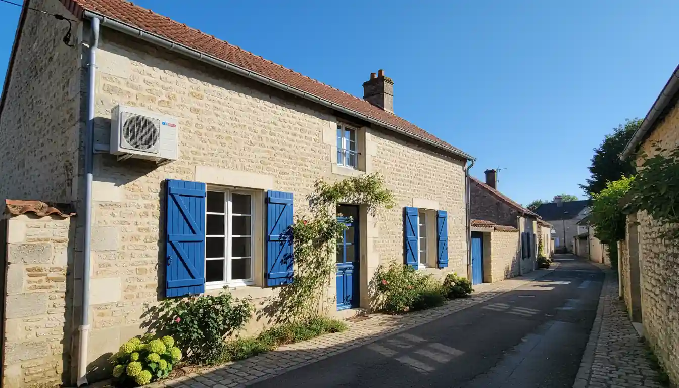 Installation pompe à chaleur à Ardentes