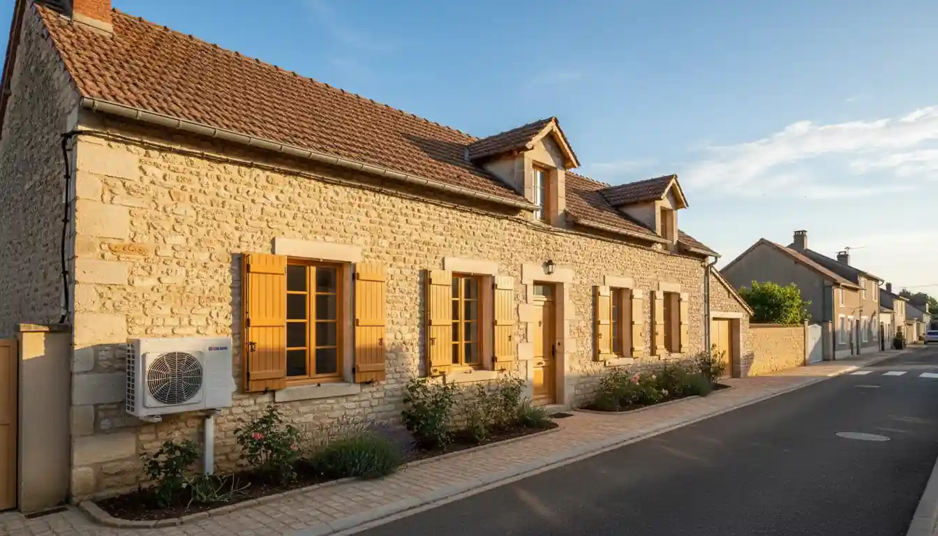 Installation pompe à chaleur à Buzançais