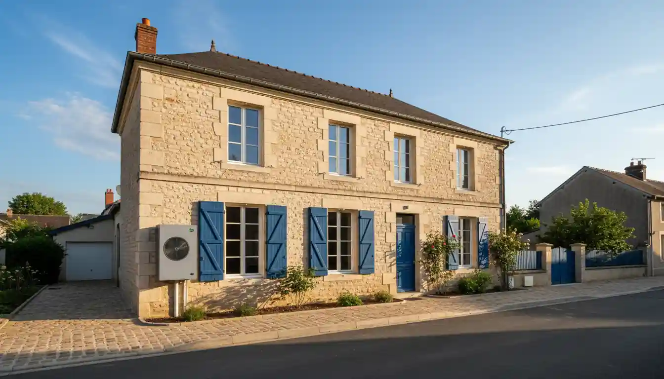 Installation pompe à chaleur à Châtillon-sur-Indre