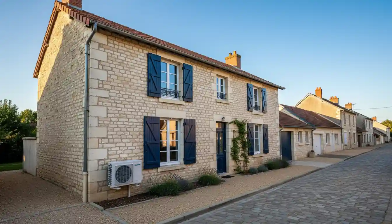 Installation pompe à chaleur à Issoudun