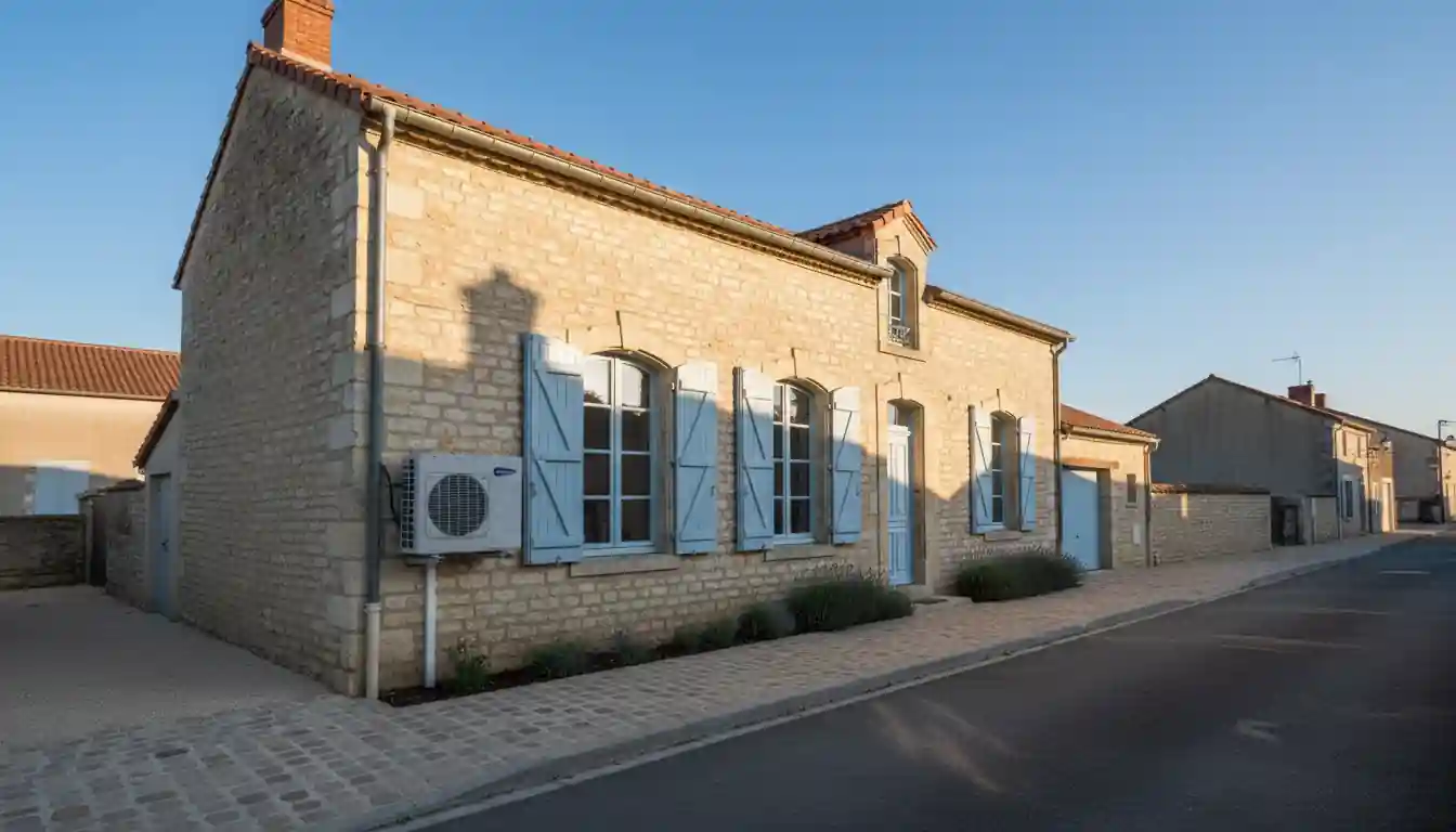 Installation pompe à chaleur à Luant