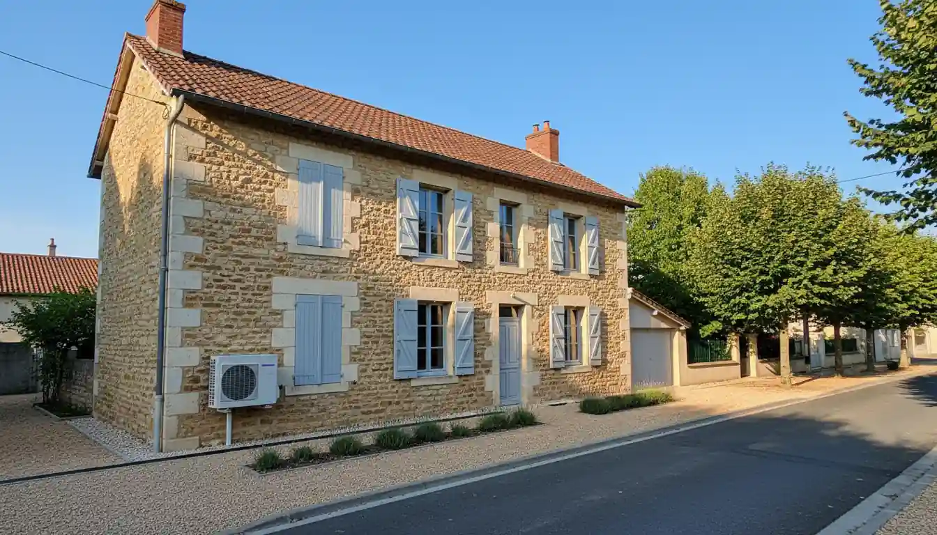 Installation pompe à chaleur à Reuilly