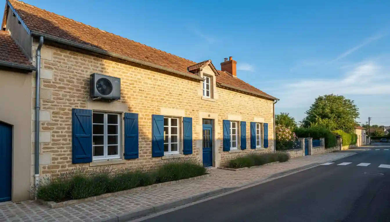 Installation pompe à chaleur à Vatan