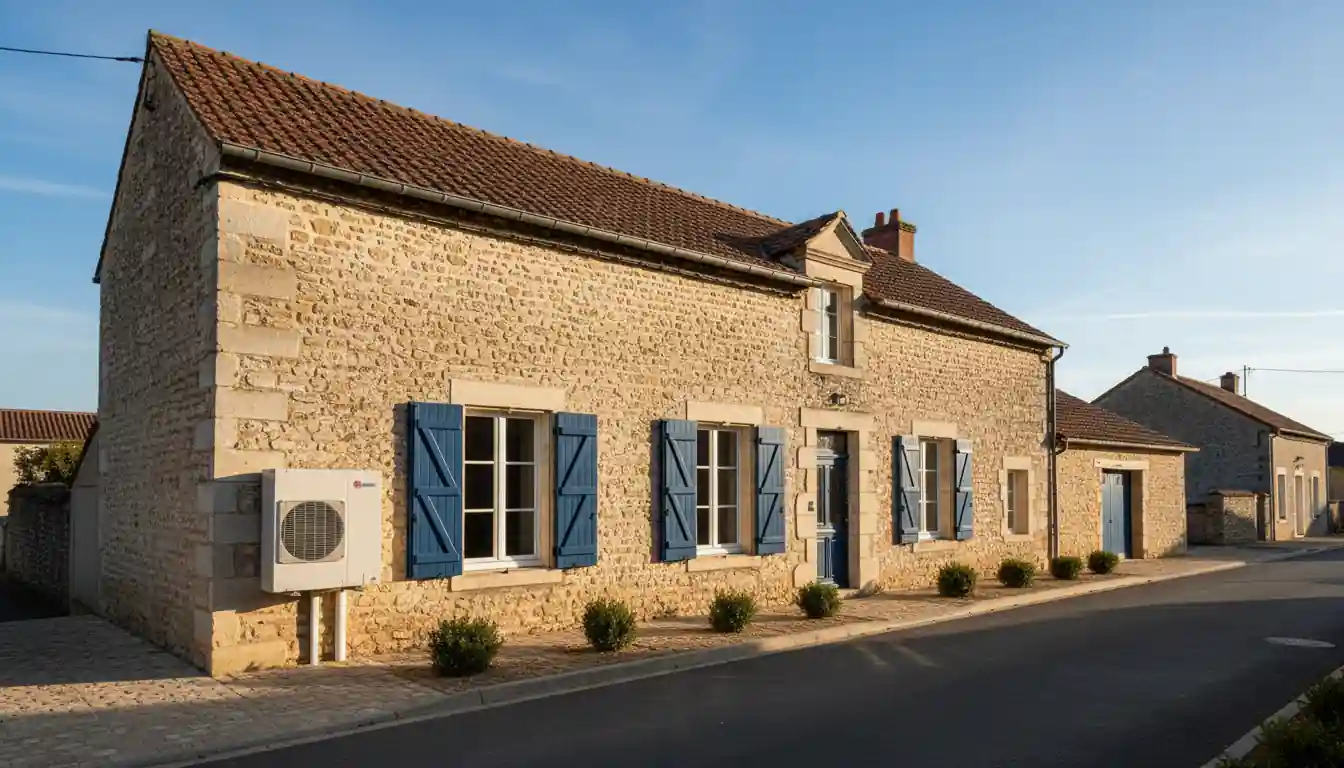 Installation pompe à chaleur à Villedieu-sur-Indre